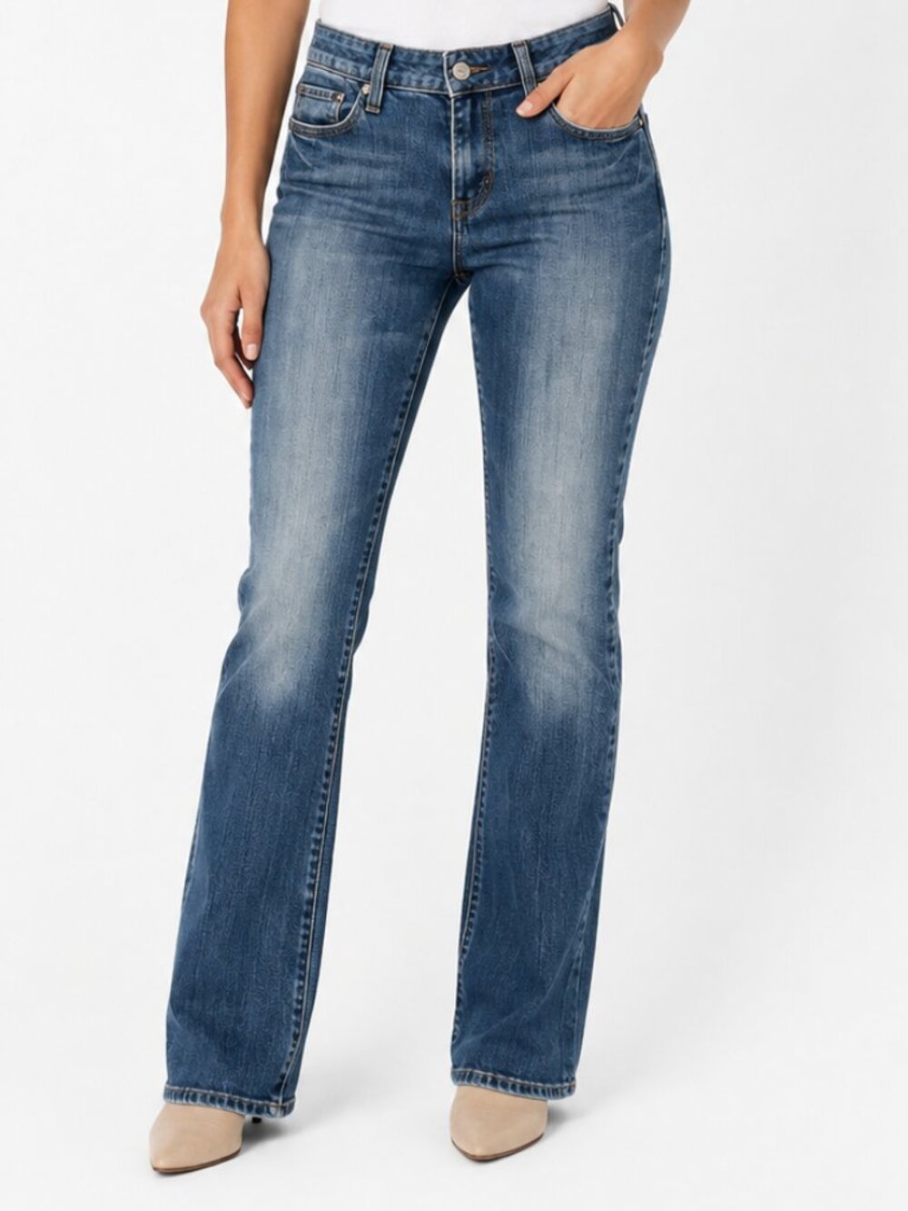Levi’s 552 Mid Rise Straight Jeans Women’s Size 0 Blue